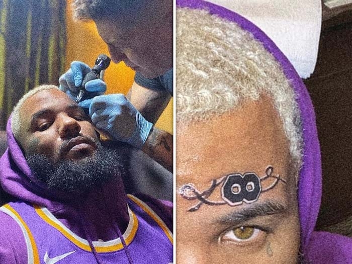 The Game Reveals Kobe Bryant Face Tattoo, ‘Forever’