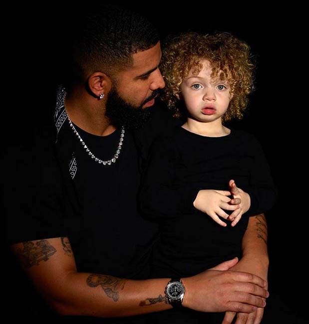 Drake Shares 1st Photos Of Beautiful Son Adonis, 2: See His Blonde-Haired Toddler