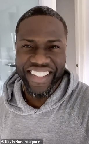 Kevin Hart Reveals His Natural Gray Hair While Social Distancing, Says He’s a ‘Frequent Dyer’