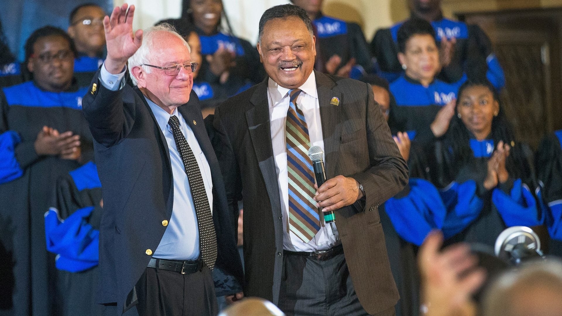 Rev. Jesse Jackson Endorses Bernie Sanders For President
