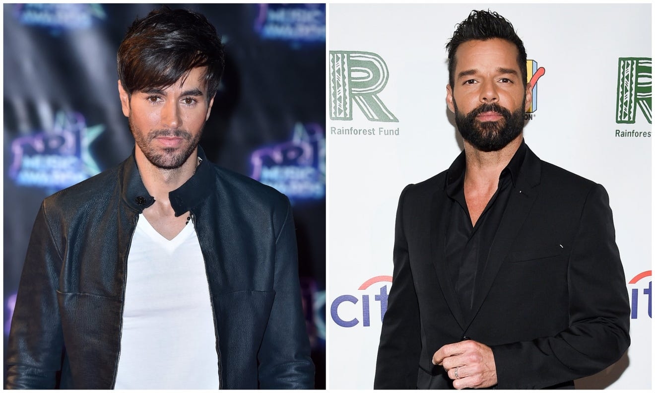Latin pop stars Enrique Iglesias and Ricky Martin are teaming up for an arena tour for the first time