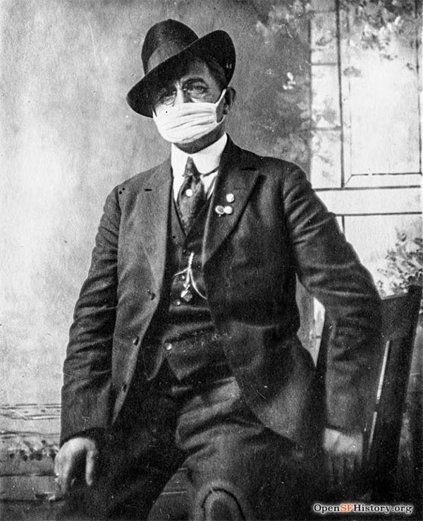 San Francisco forced people to wear masks during the 1918 Spanish flu pandemic. Did it help?