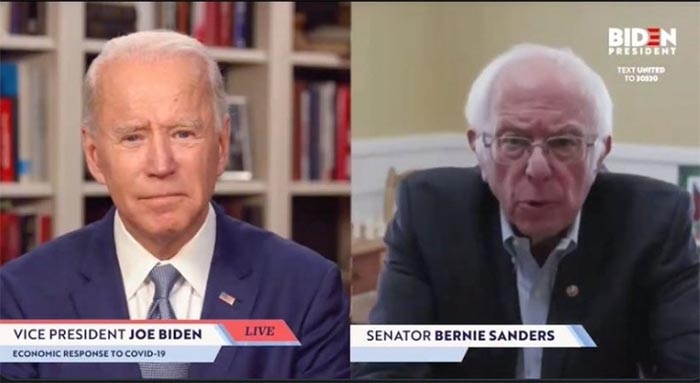 Bernie Sanders officially endorses Joe Biden for president