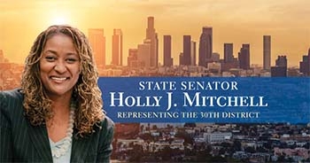Senator Holly J. Mitchell kicks off free COVID-19 testing site in South LA