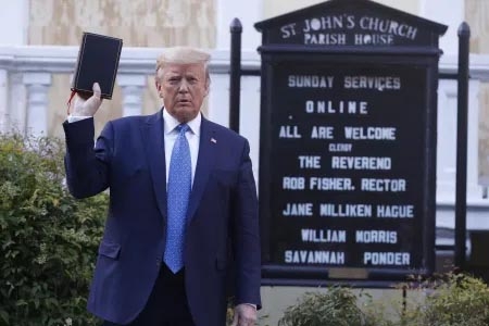 ‘The Bible is not a prop’: Religious leaders, lawmakers outraged over Trump church visit