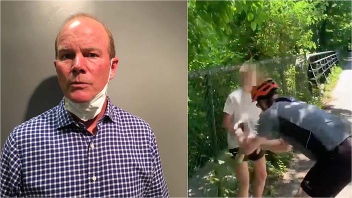 Maryland cyclist arrested in assault on teens posting racial justice flyers on trail