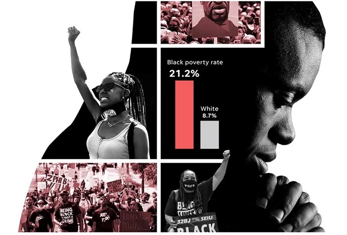 12 charts: Racial disparities persist across wealth, health and beyond