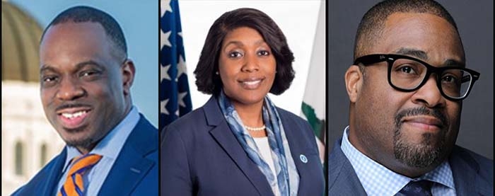 Three African Americans Step Into Top California Leadership Roles