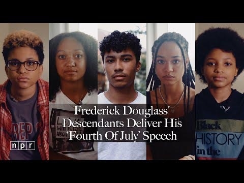 VIDEO: Frederick Douglass’ Descendants Deliver His ‘Fourth Of July’ Speech
