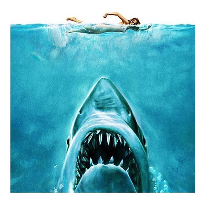 Jaws Iconic Artwork — 45 Years Later