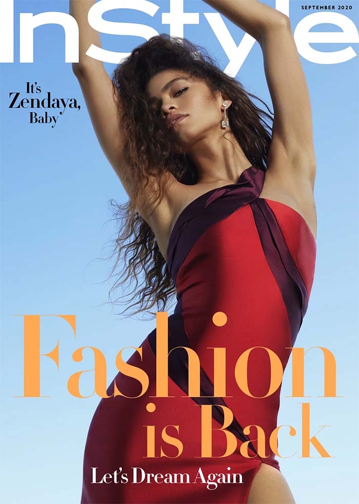 Zendaya Wears Incredible Looks From All Black Designers For Her New InStyle Cover