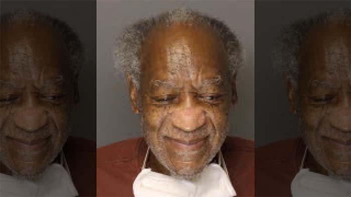 Bill Cosby’s new mugshot trends on social media as he appears to be smiling