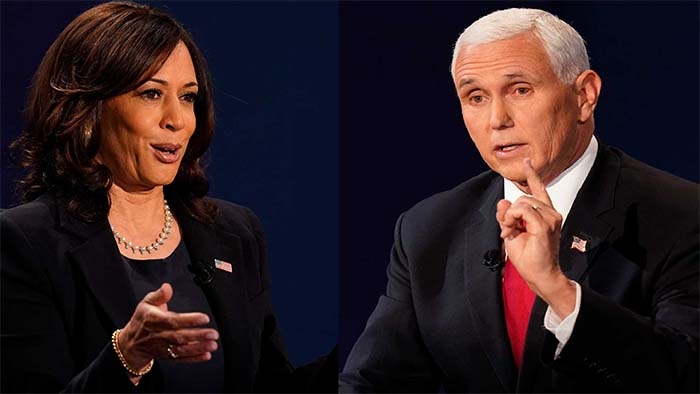 Kamala Harris and Mike Pence disagree on whether ‘justice was served’ in Breonna Taylor case