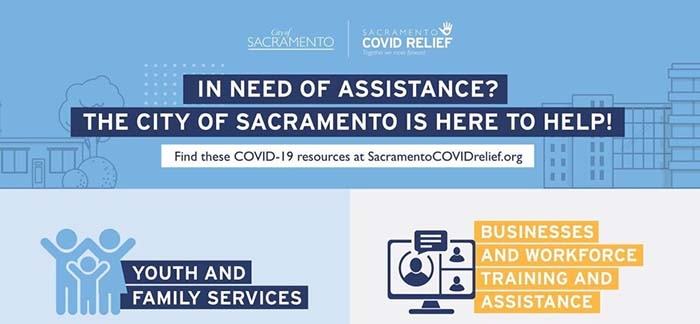In Need of Assistance? The City of Sacramento is here to help!