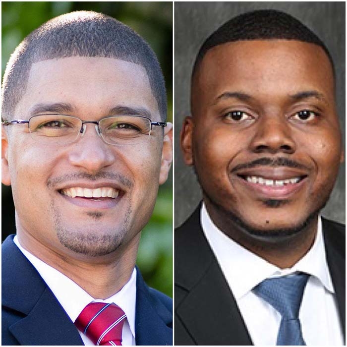 Photo: Kevin Lincoln (left) Mayor Michael Tubbs (right)