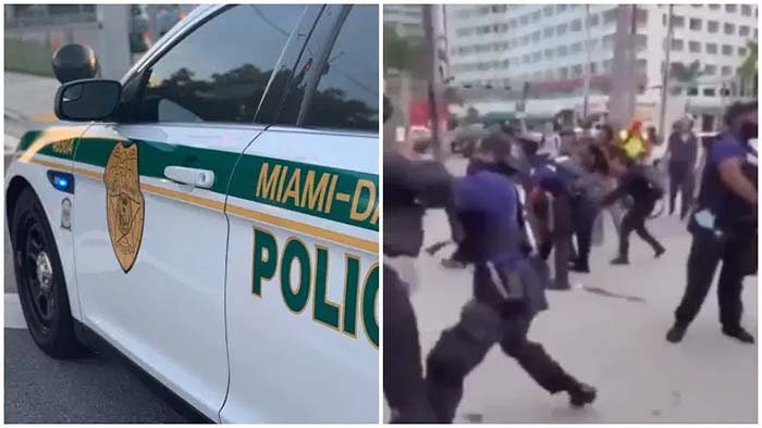 Miami cop befriends Black Lives Matter teen who attacked him during protest