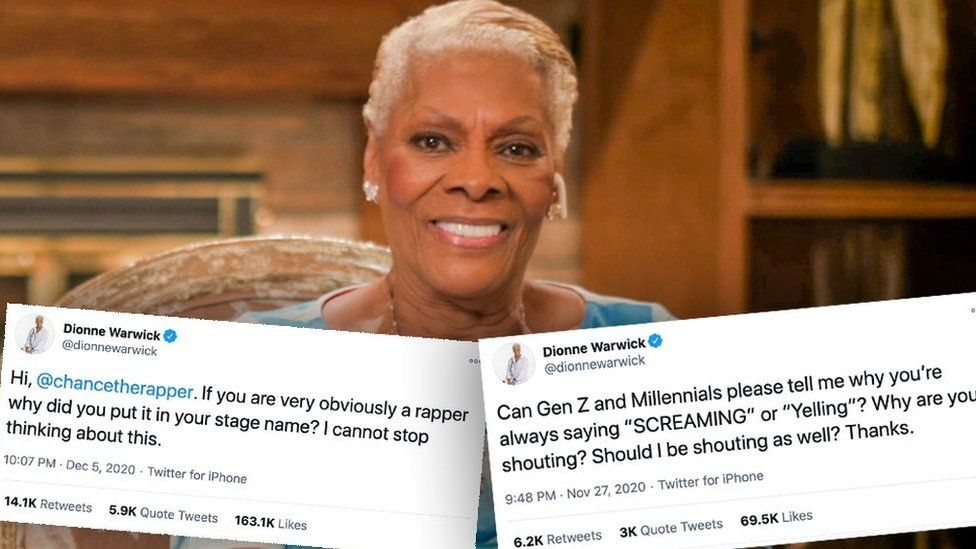 Dionne Warwick: How ‘Auntie’ tweeted herself to newfound fame in 2020