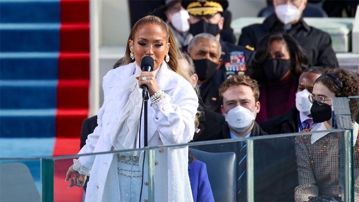 Jennifer Lopez Performs ‘This Land Is Your Land’ at Biden Inauguration