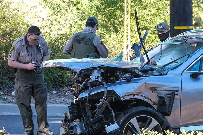 Sheriff executes search warrant for black box from Tiger Woods’ crashed car