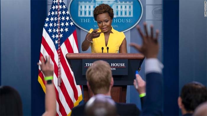 Karine Jean-Pierre becomes first Black woman in 30 years to host daily White House press briefing