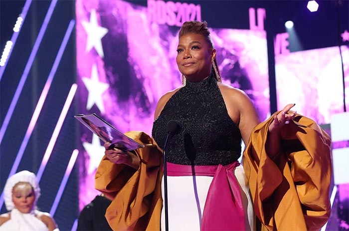 Queen Latifah Receives Lifetime Achievement Award at 2021 BET Awards: ‘Happy Pride!’