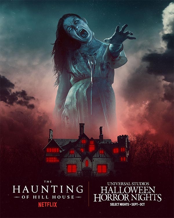 Universal Studios’ “Halloween Horror Nights” to Debut All-New “The Haunting of Hill House” Mazes at Universal Orlando Resort and Universal Studios Hollywood