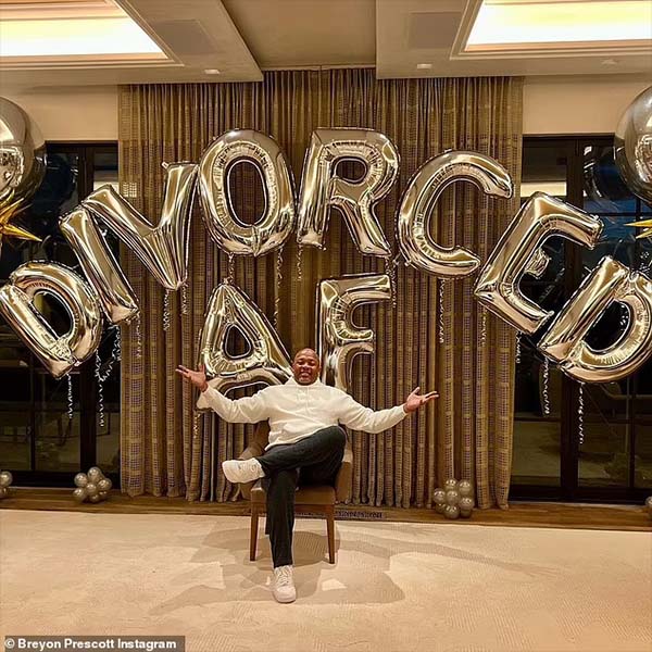Dr. Dre FINALIZES divorce and celebrates with ‘divorced AF’ balloons