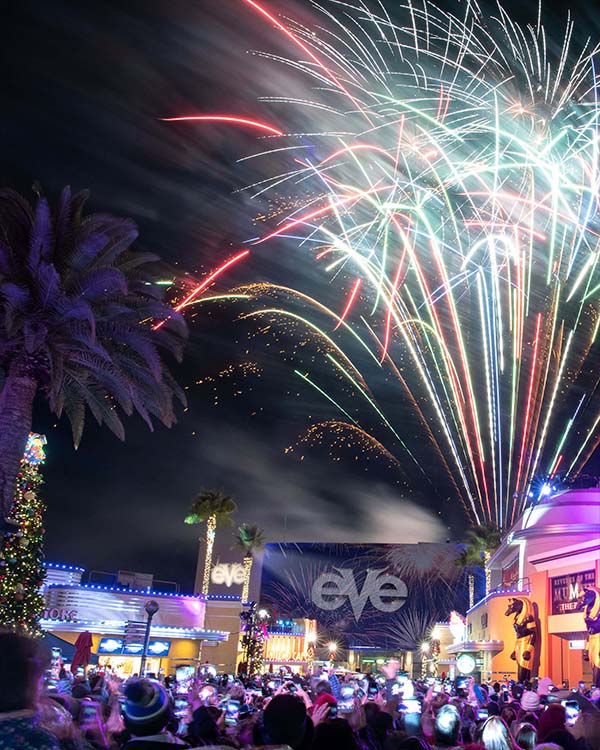 Universal Studios Hollywood Rings in 2022 with EVE, Hollywood’s Biggest New Year’s Celebration