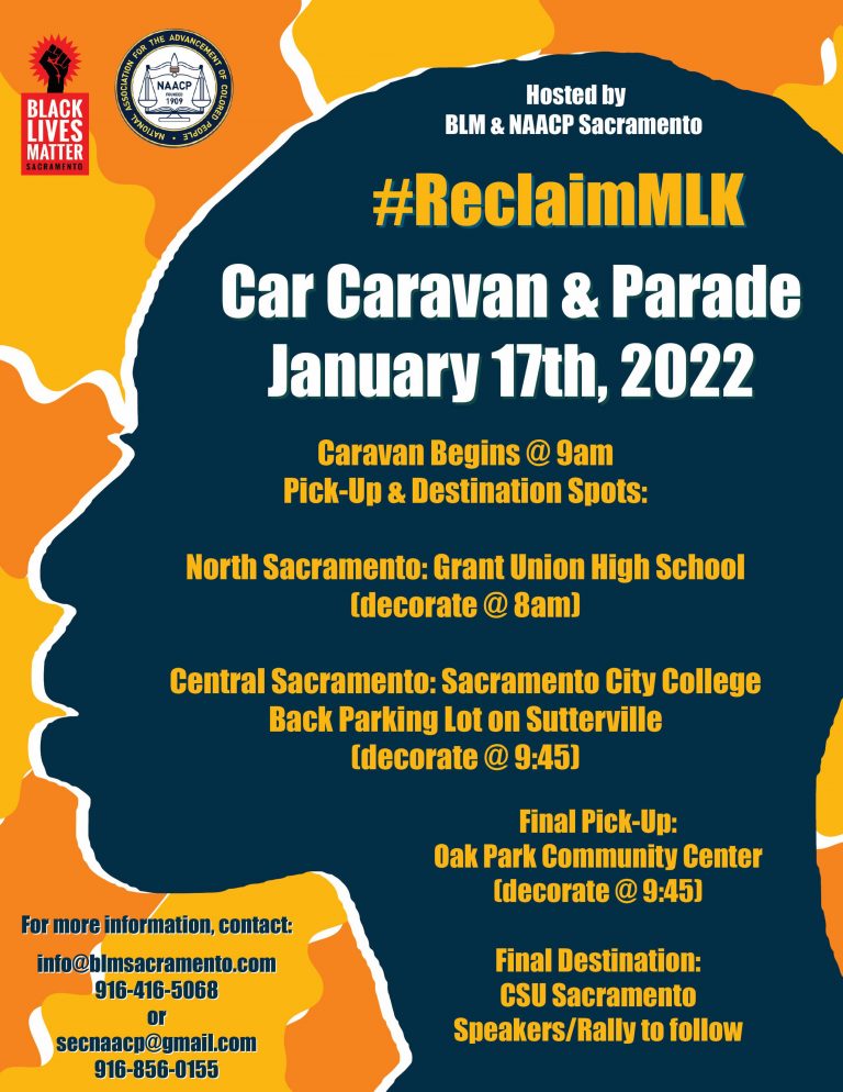 DID YOU KNOW? The Route and more > #ReclaimMLK Car Caravan & Parade – Mon-1/17