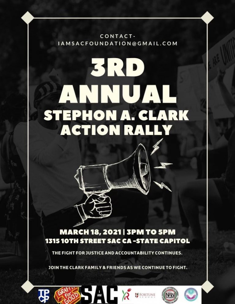 3rd Annual Stephon Clark Legacy Weekend’s Call to Action Rally