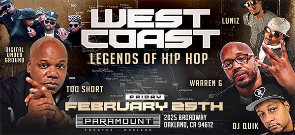 West Coast Legends of Hip Hop