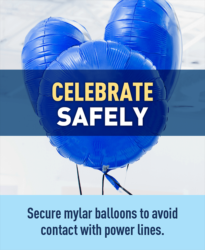 PG&E to Customers: Stay Safe, Secure Valentine’s Day Balloons with a Weight 