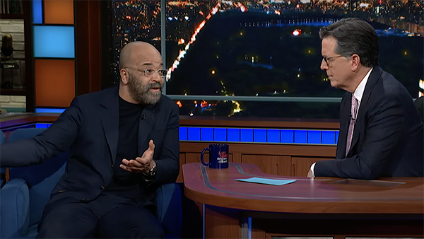 ‘The Batman’ star Jeffrey Wright gives Stephen Colbert some hints about the movie