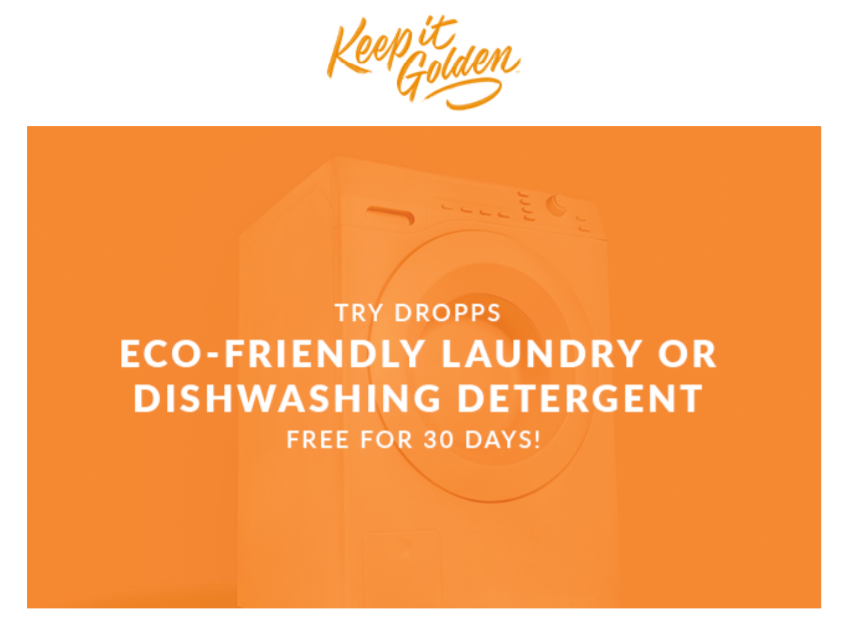 Dropps Laundry Detergent Eblast Top