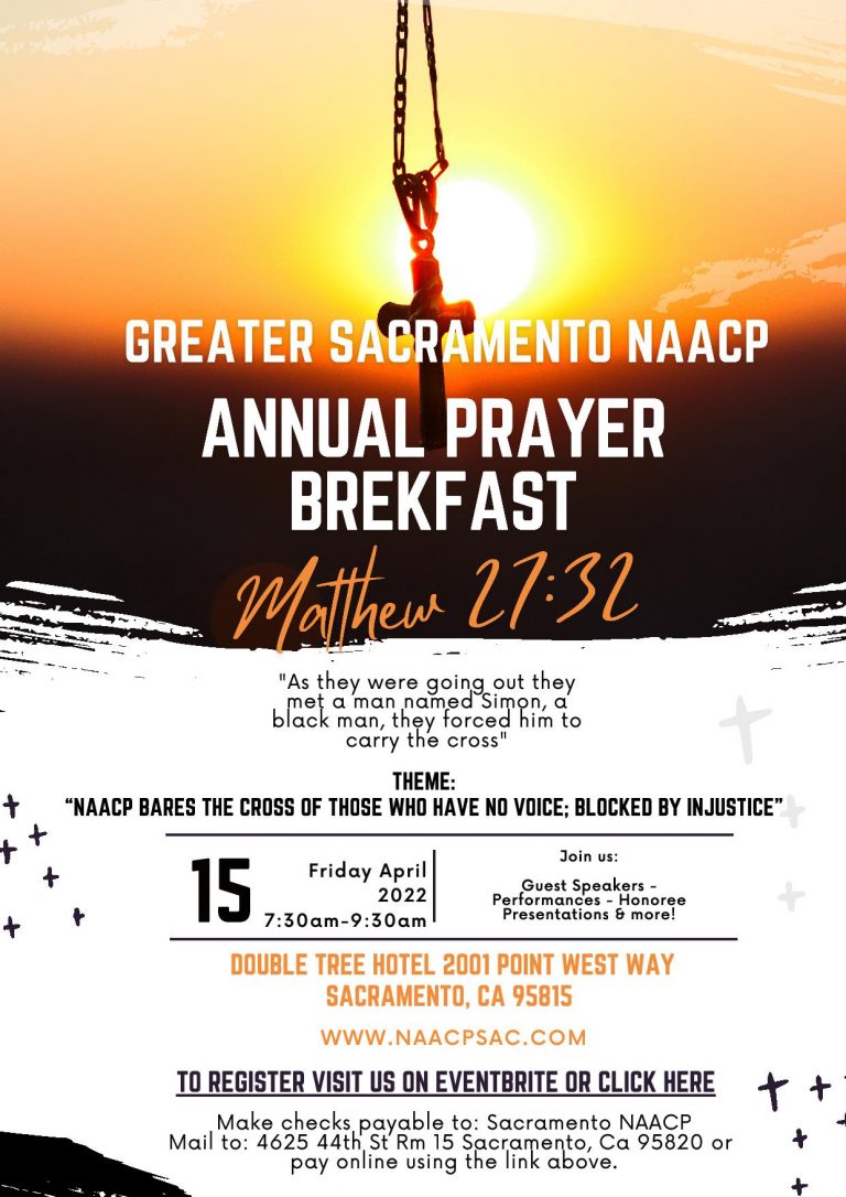 Greater Sacramento NAACP Annual Prayer Breakfast