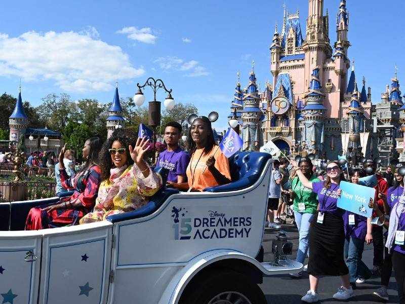 Kelly Rowland at Disneyland