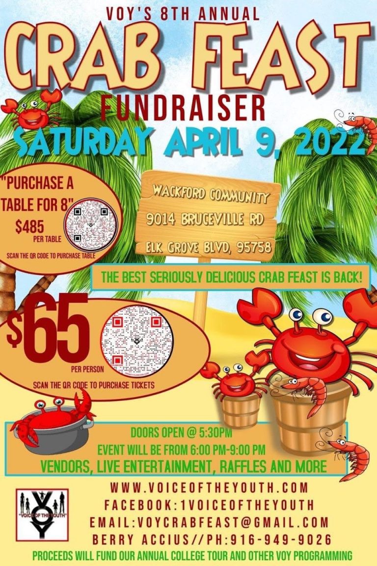 VOY’s 8th Annual Crab Feast Fundraiser