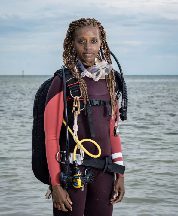 What one Black scuba diver discovered in her search for lost slave ships