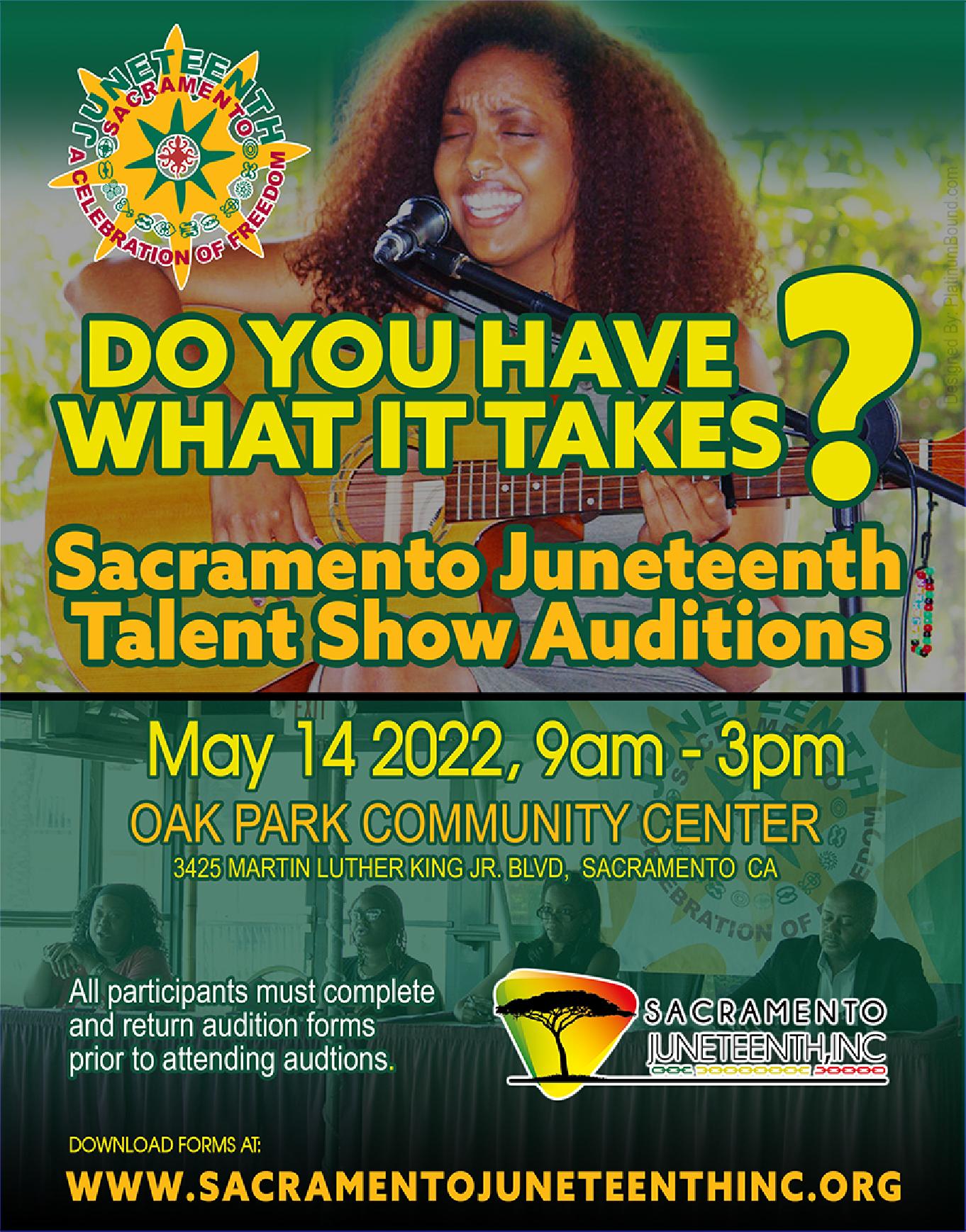 2022 Juneteenth Audition Flyer FINAL USE THIS ONE