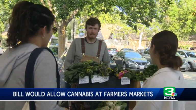 California bill would allow cannabis growers to sell products at farmers markets