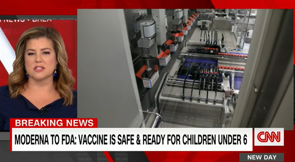 Moderna seeks emergency approval for 1st COVID vaccine for children under 5