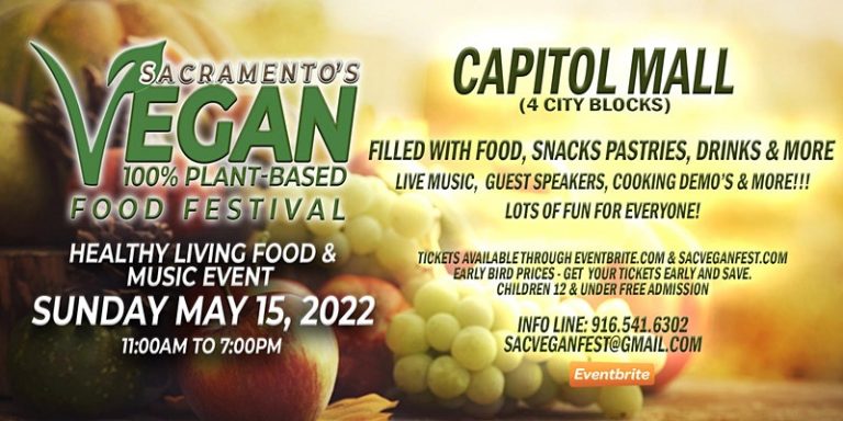 Sacramento Vegan Food Festival Spring 2022