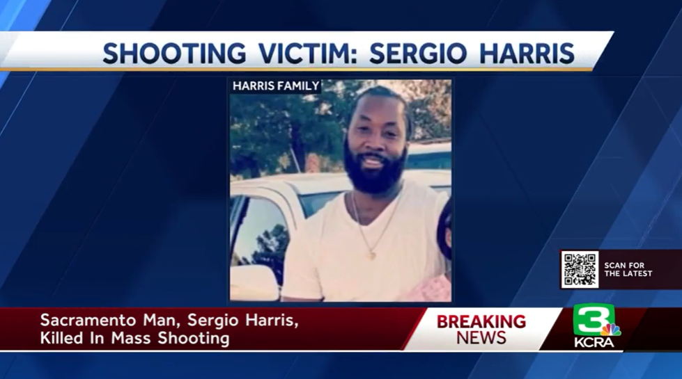Sergio Harris, a father of three, killed in Sacramento shooting