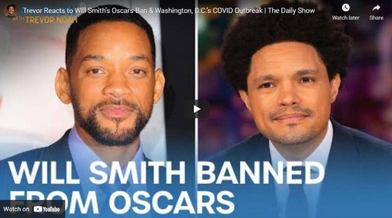 Trevor Noah Is A Little Jealous Of Will Smith’s Oscar Ban: ‘I Wish I Could Get Banned By The Emmys’