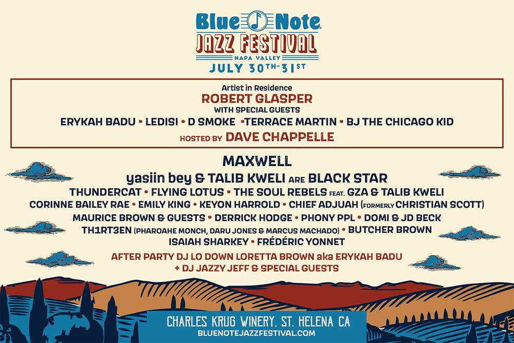 Blue Note Jazz Festival Napa Valley