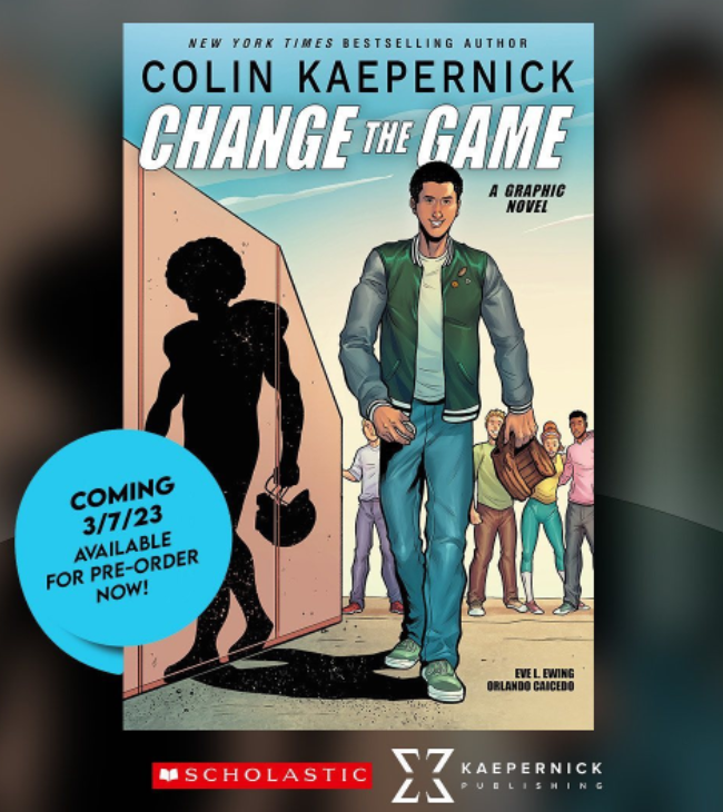 Colin Kaepernick Releasing YA Graphic Memoir
