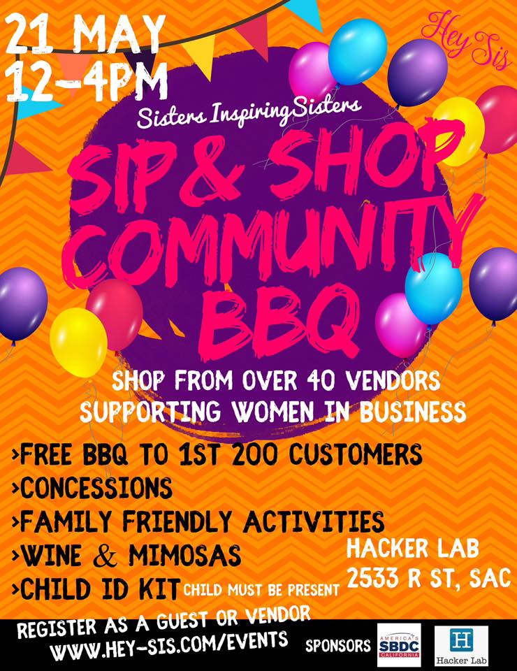 Sip & Shop Community BBQ