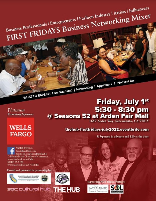 Don’t miss FIRST FRIDAYS Business Mixer at Seasons 52 – Join us on July 1st