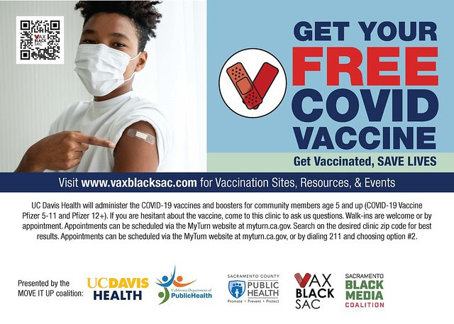 Are Black people in Sacramento still getting vaccinated?