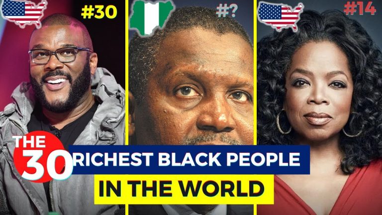 The 30 Richest Black People In The World 2022…